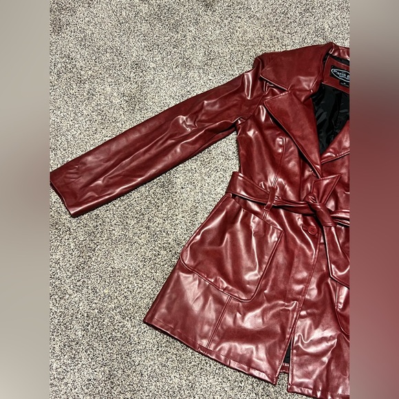 Paris Blues Outwear Burgundy Women Jacket size (M) in EXCELLENT CONDITIONS!! - Picture 3 of 11